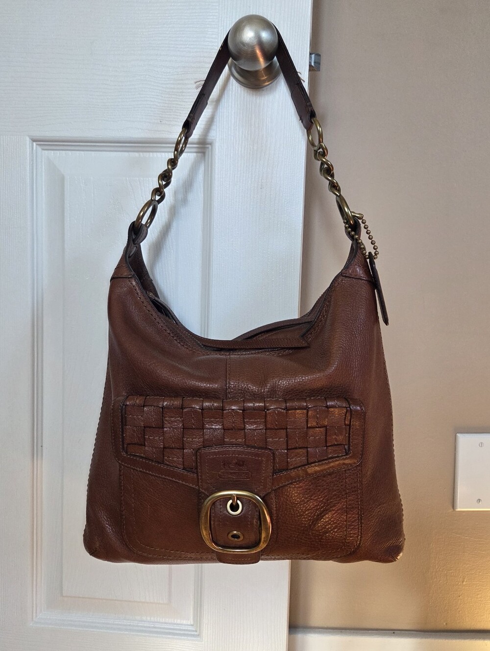 Coach Large 2000s Bleeker Leather Bag